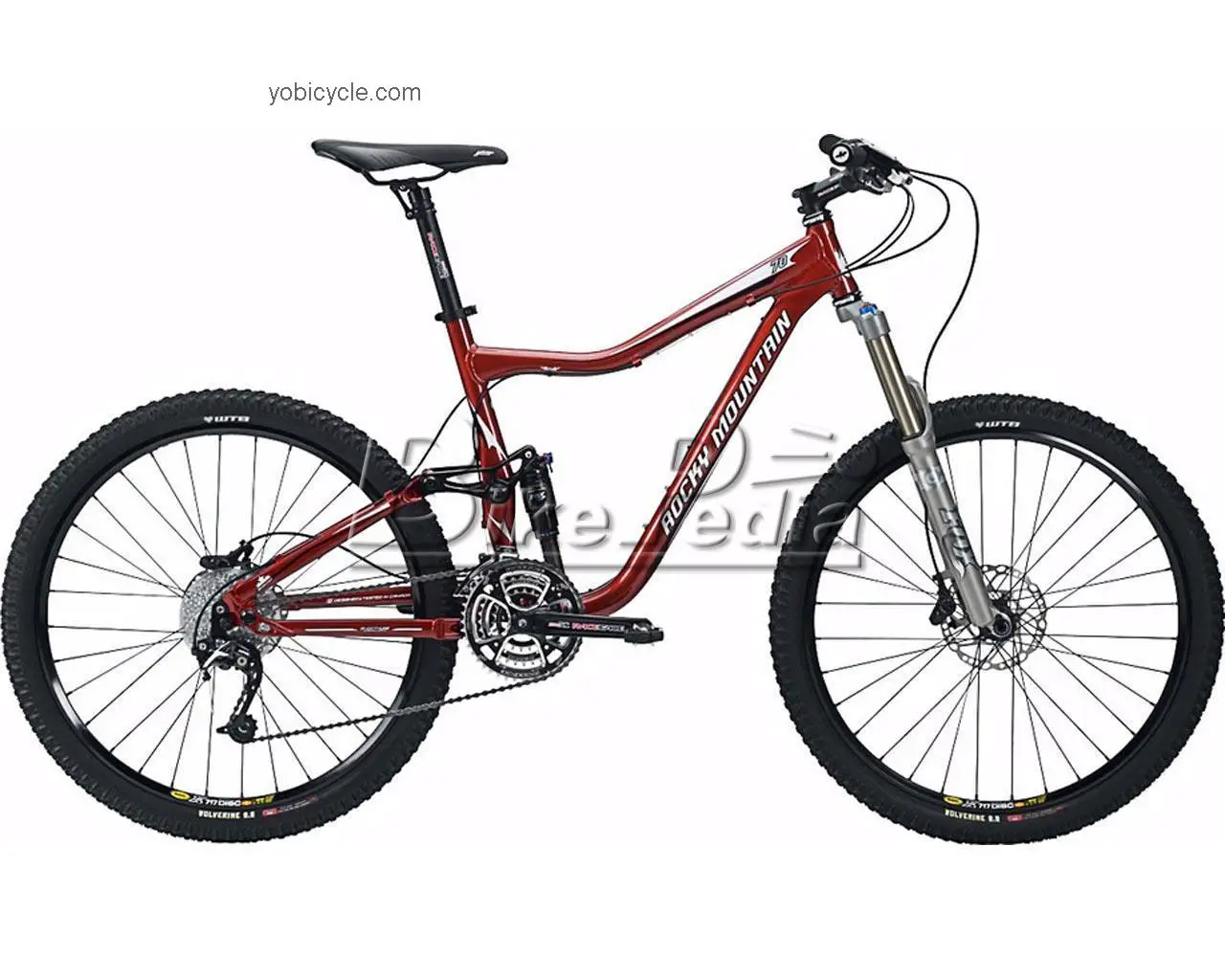 Rocky Mountain  Altitude 70 Technical data and specifications