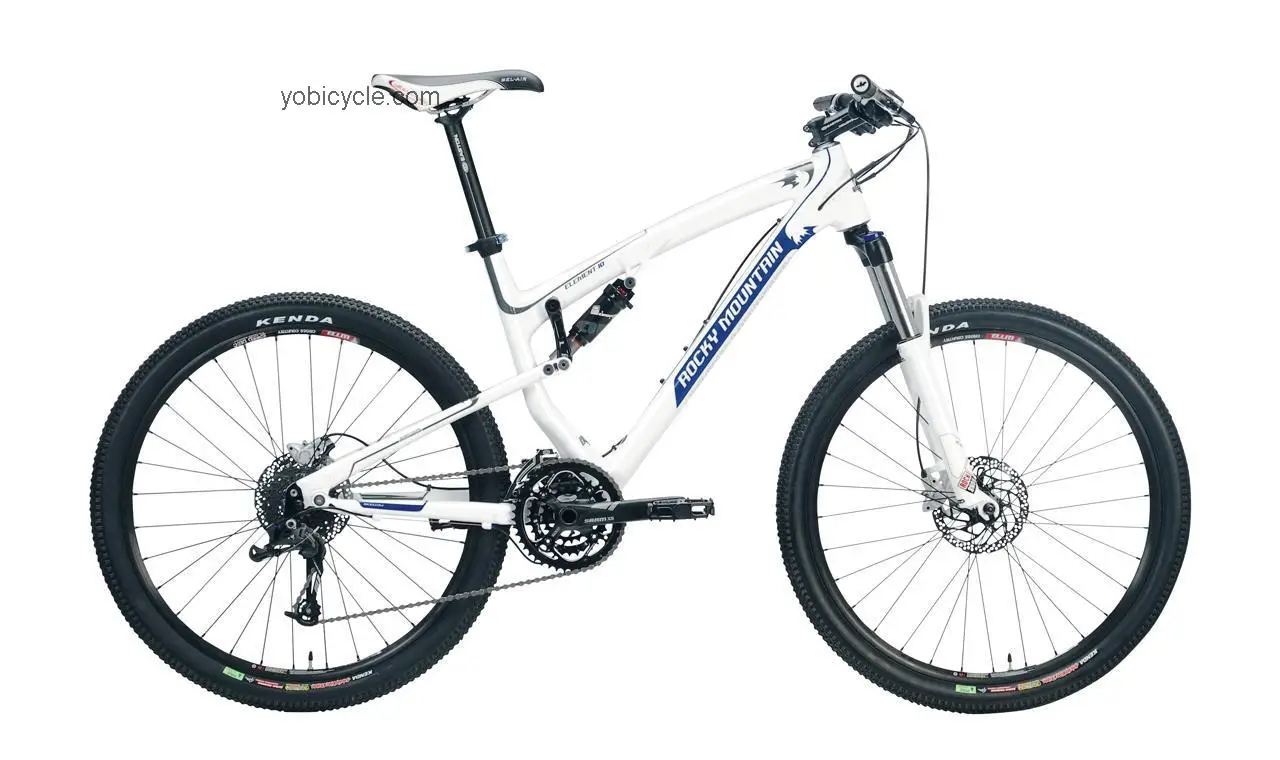 Rocky Mountain Element 10 2012 comparison online with competitors