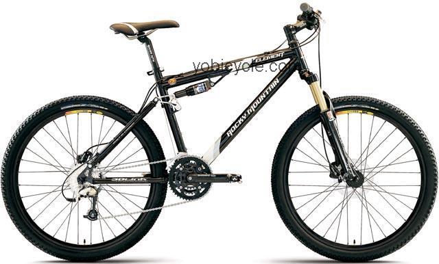 Rocky Mountain Element 2003 comparison online with competitors