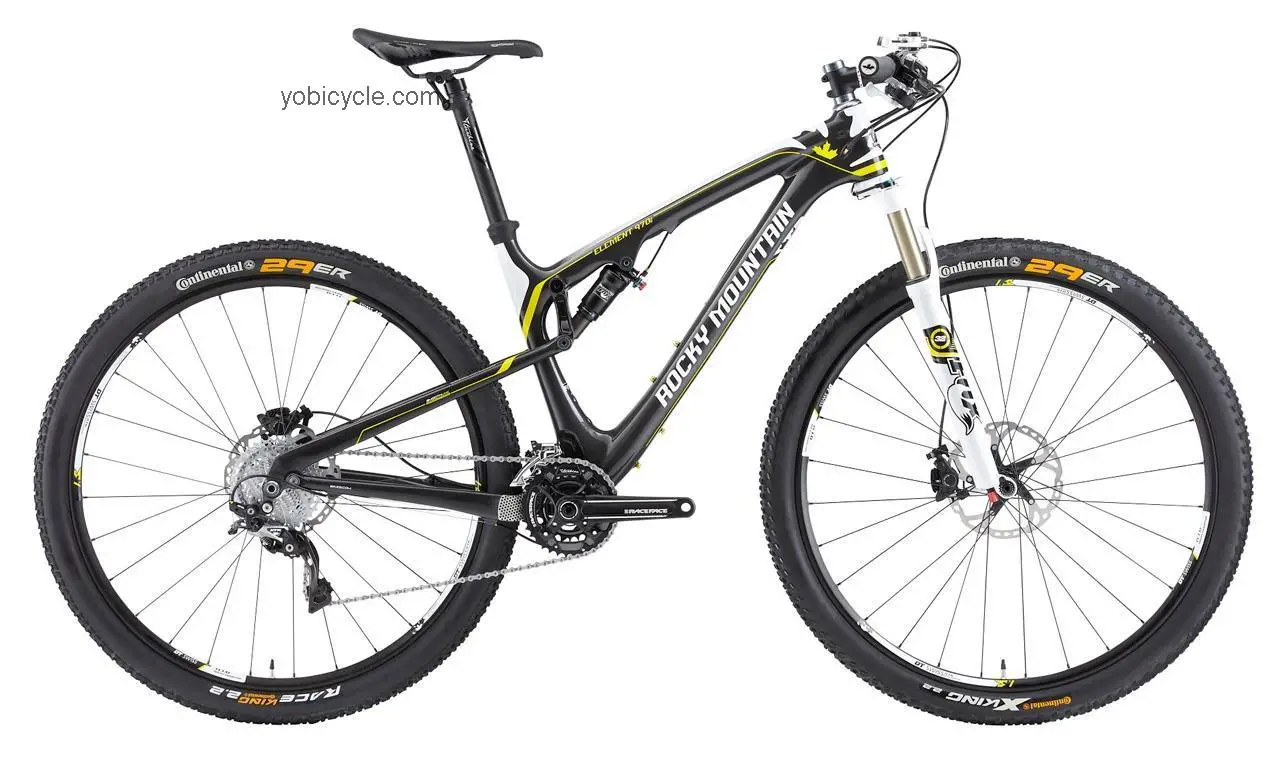 Rocky Mountain Element 970 RSL 2013 comparison online with competitors