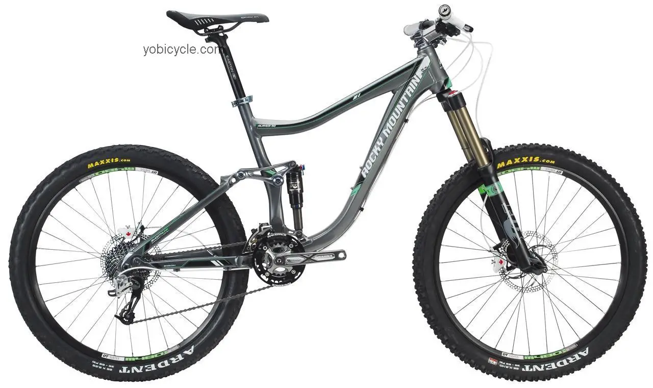Rocky Mountain Slayer 50 2011 comparison online with competitors