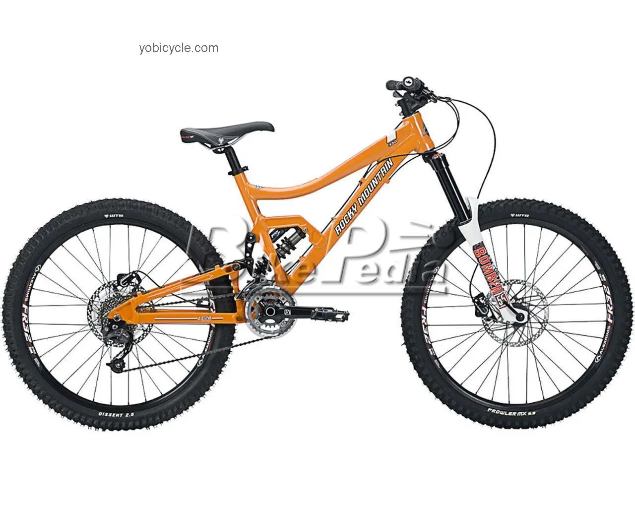 Rocky Mountain Slayer SS 350 2009 comparison online with competitors