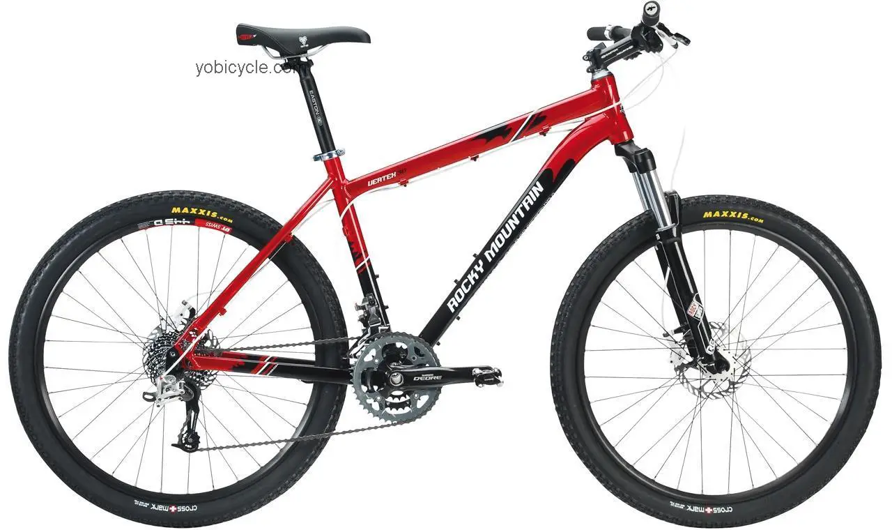 Rocky Mountain Vertex 30 2011 comparison online with competitors