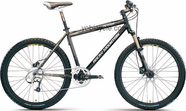 Rocky Mountain Vertex 70 2004 comparison online with competitors
