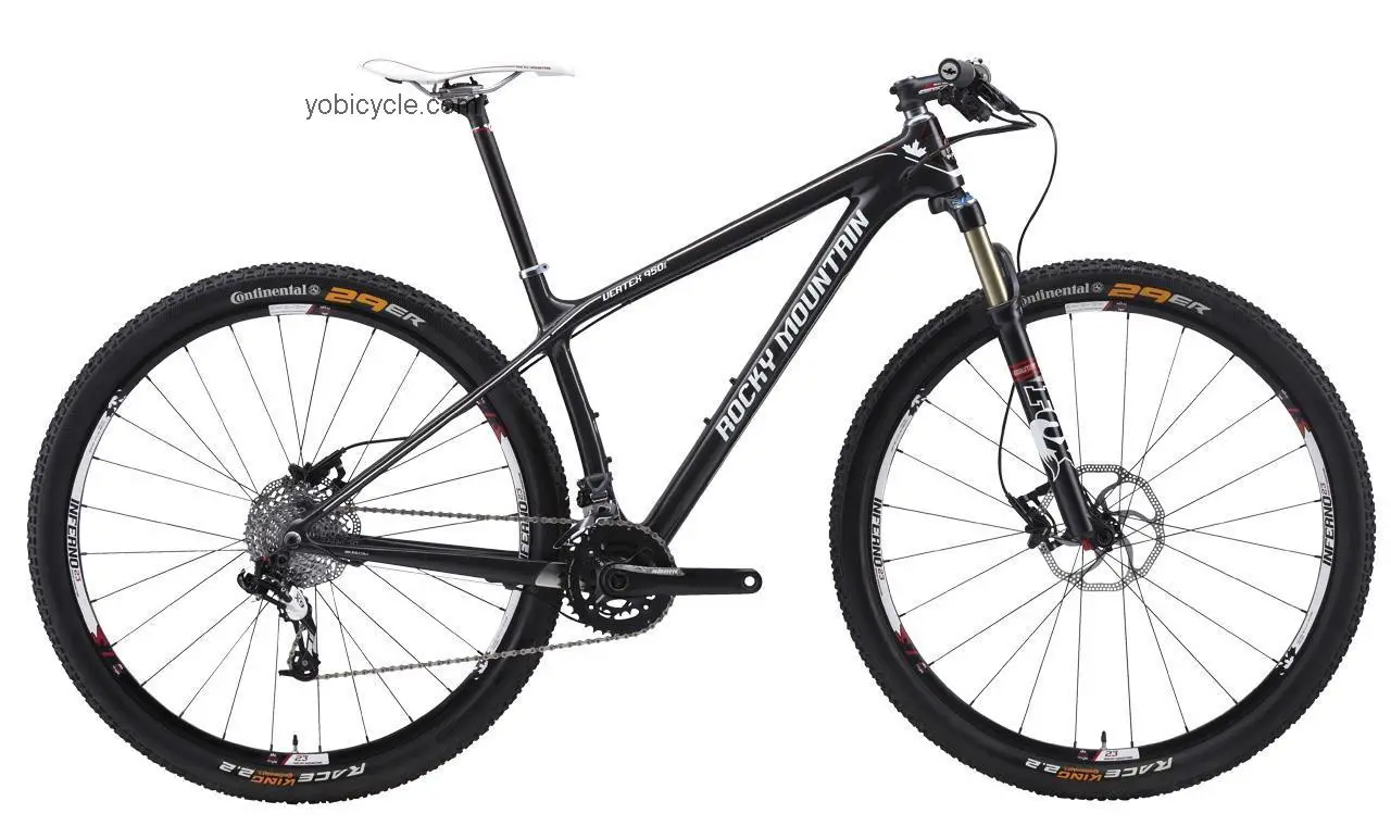 Rocky Mountain Vertex 950 RSL 2013 comparison online with competitors