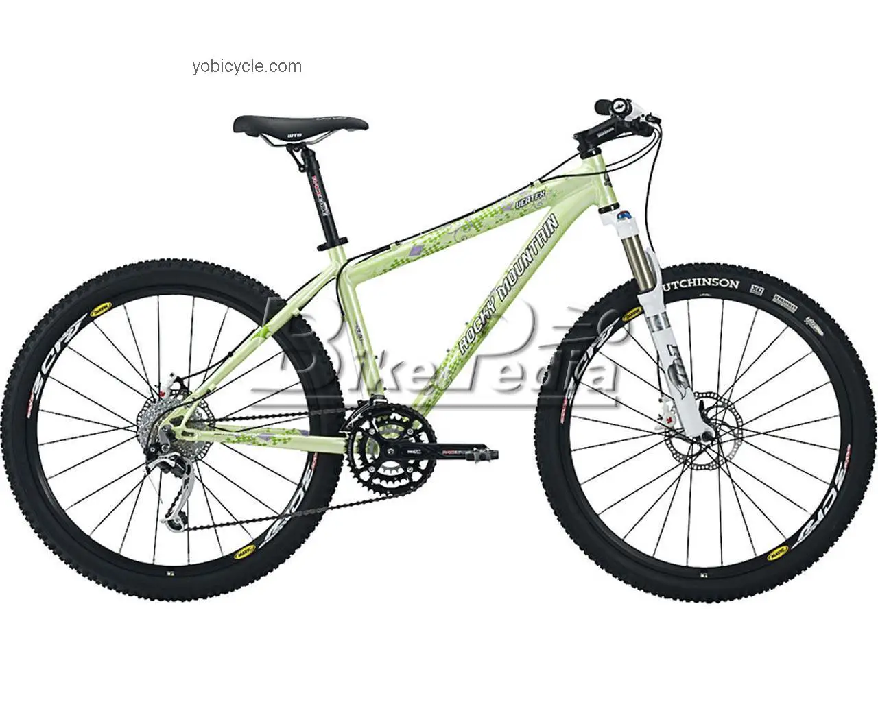 Rocky Mountain  Vertex LO Technical data and specifications