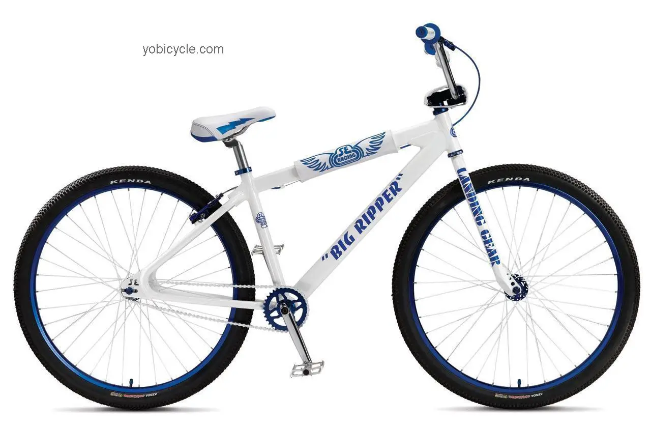 SE Racing  29 Big Ripper Technical data and specifications