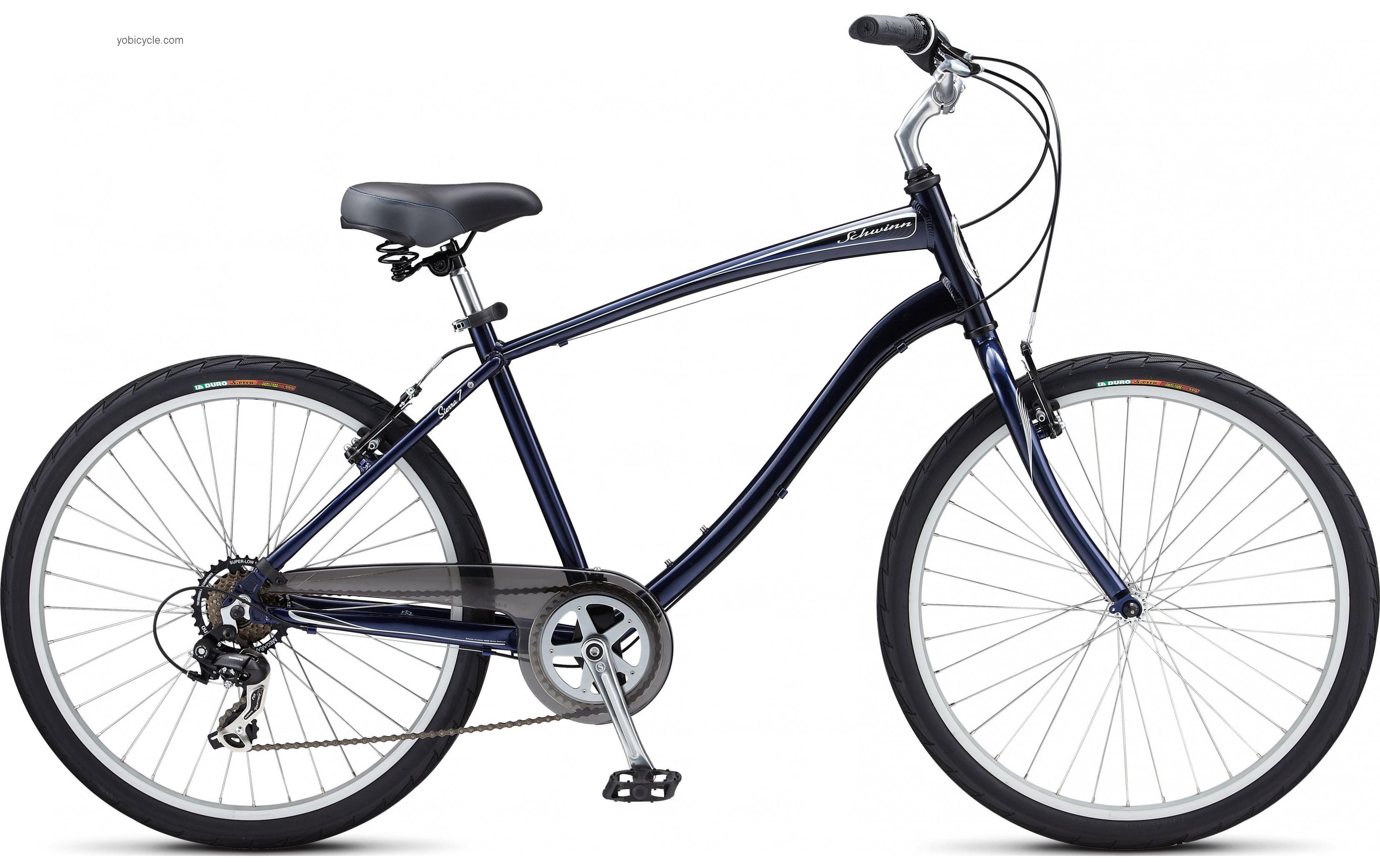 Schwinn  Sierra 7 Technical data and specifications