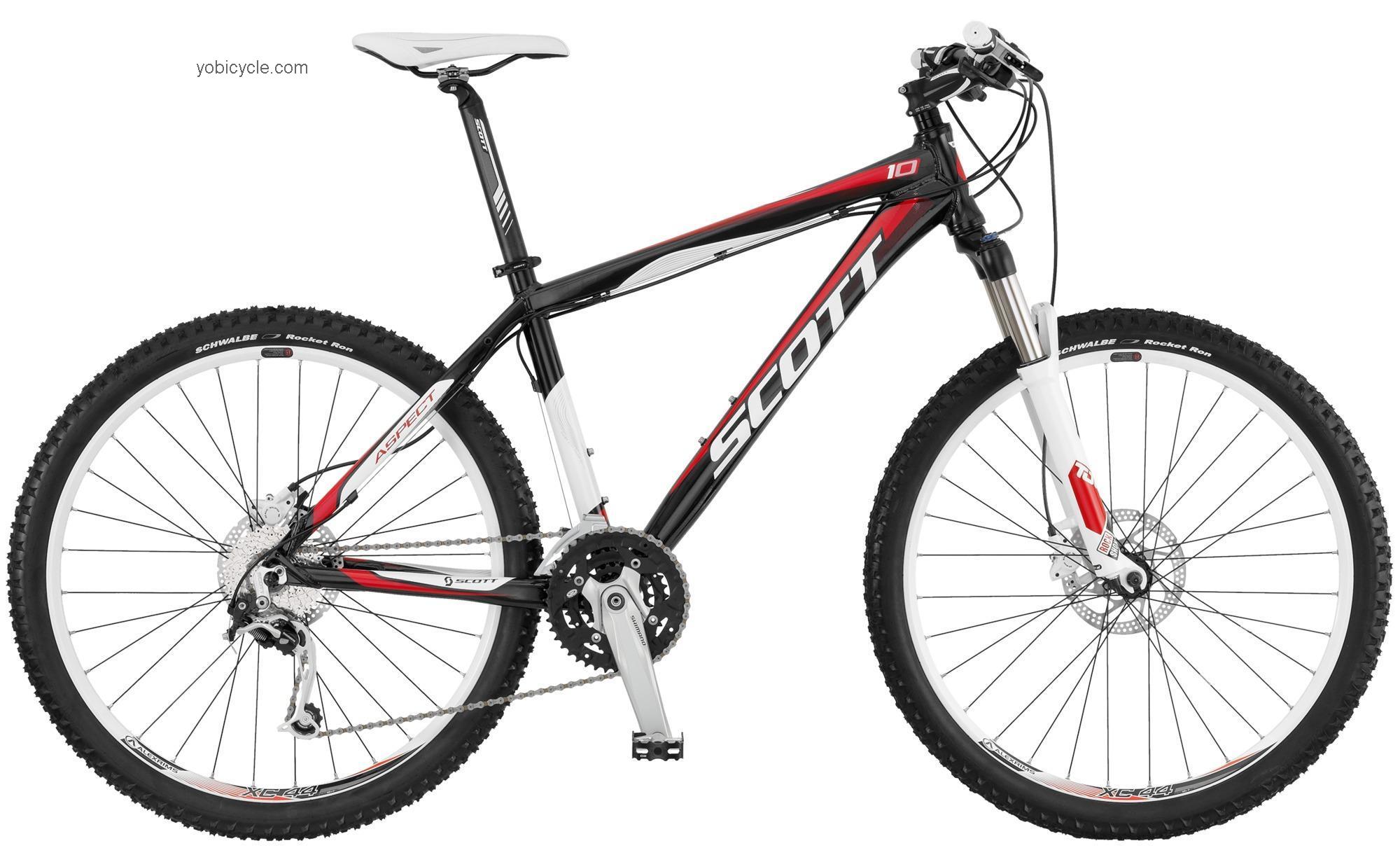 Scott Aspect 10 2011 comparison online with competitors