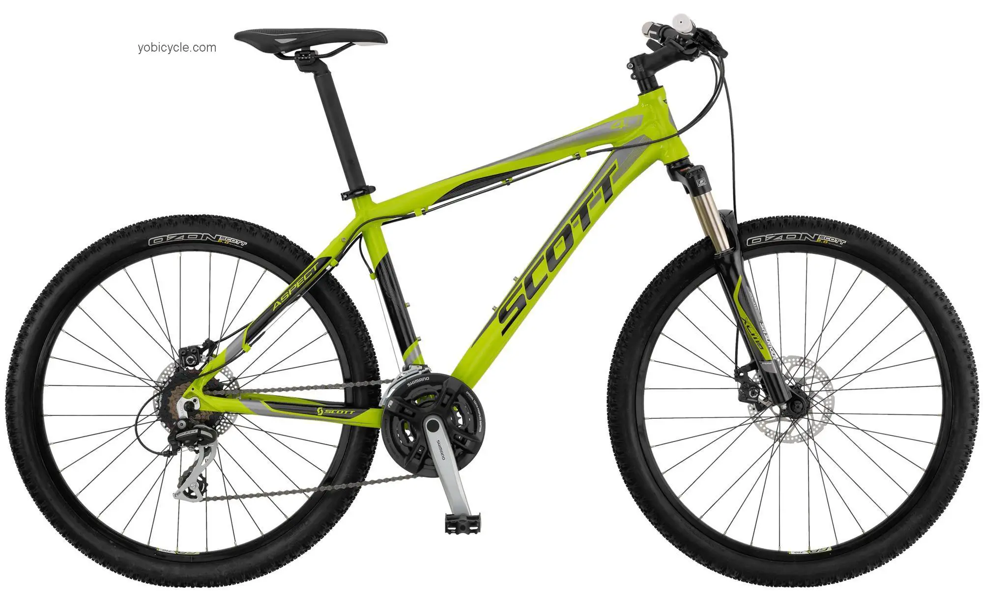 Scott  Aspect 40 Technical data and specifications