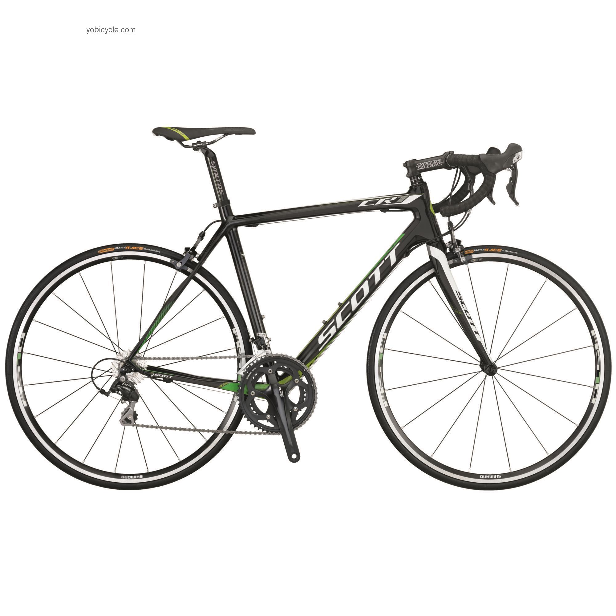 Scott  CR1 Team Technical data and specifications