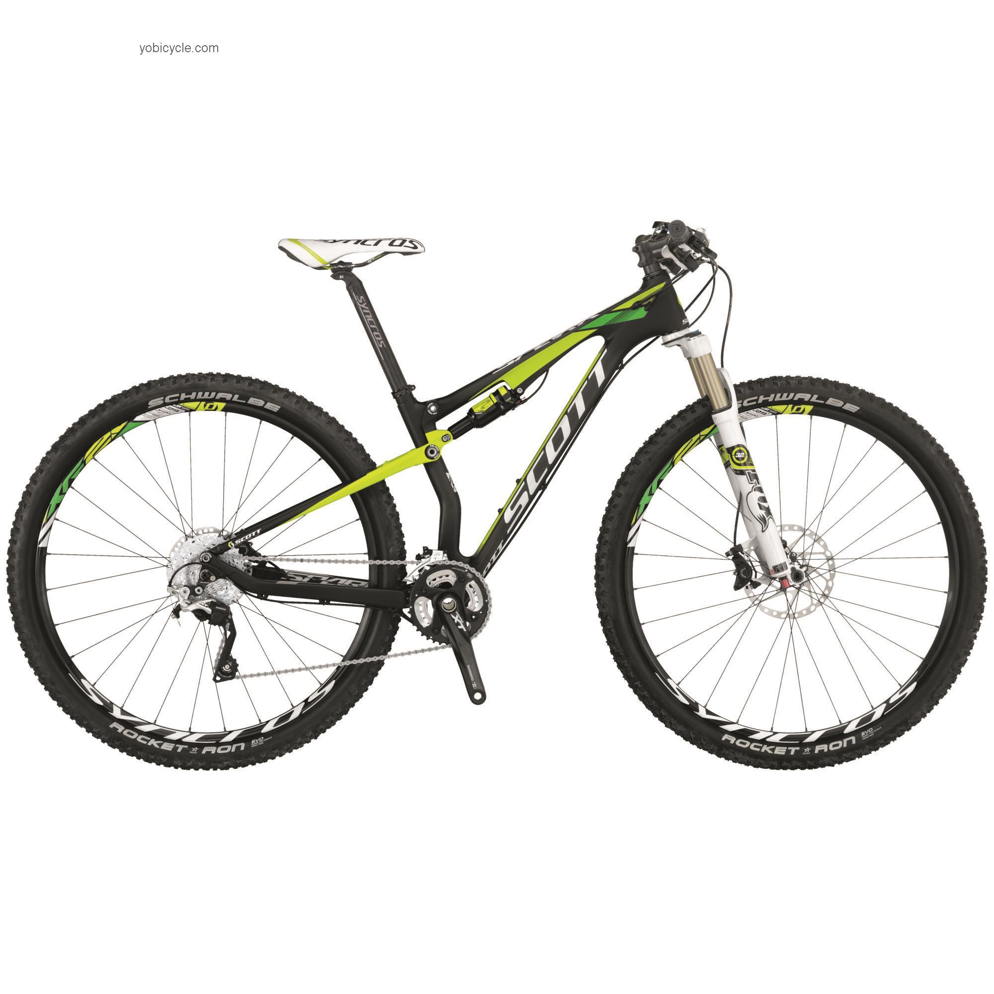 Scott Contessa Spark 900 RC 2013 comparison online with competitors