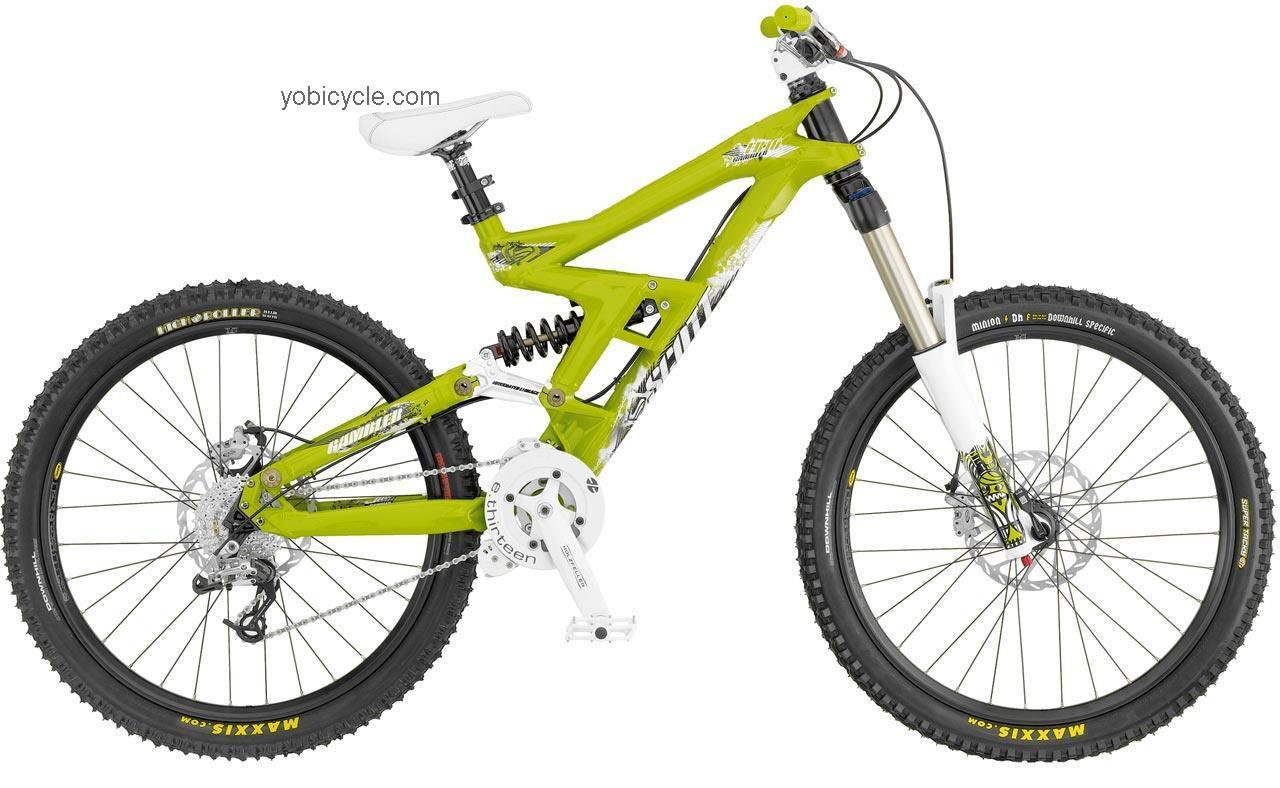 Scott  Gambler FR 10 Technical data and specifications