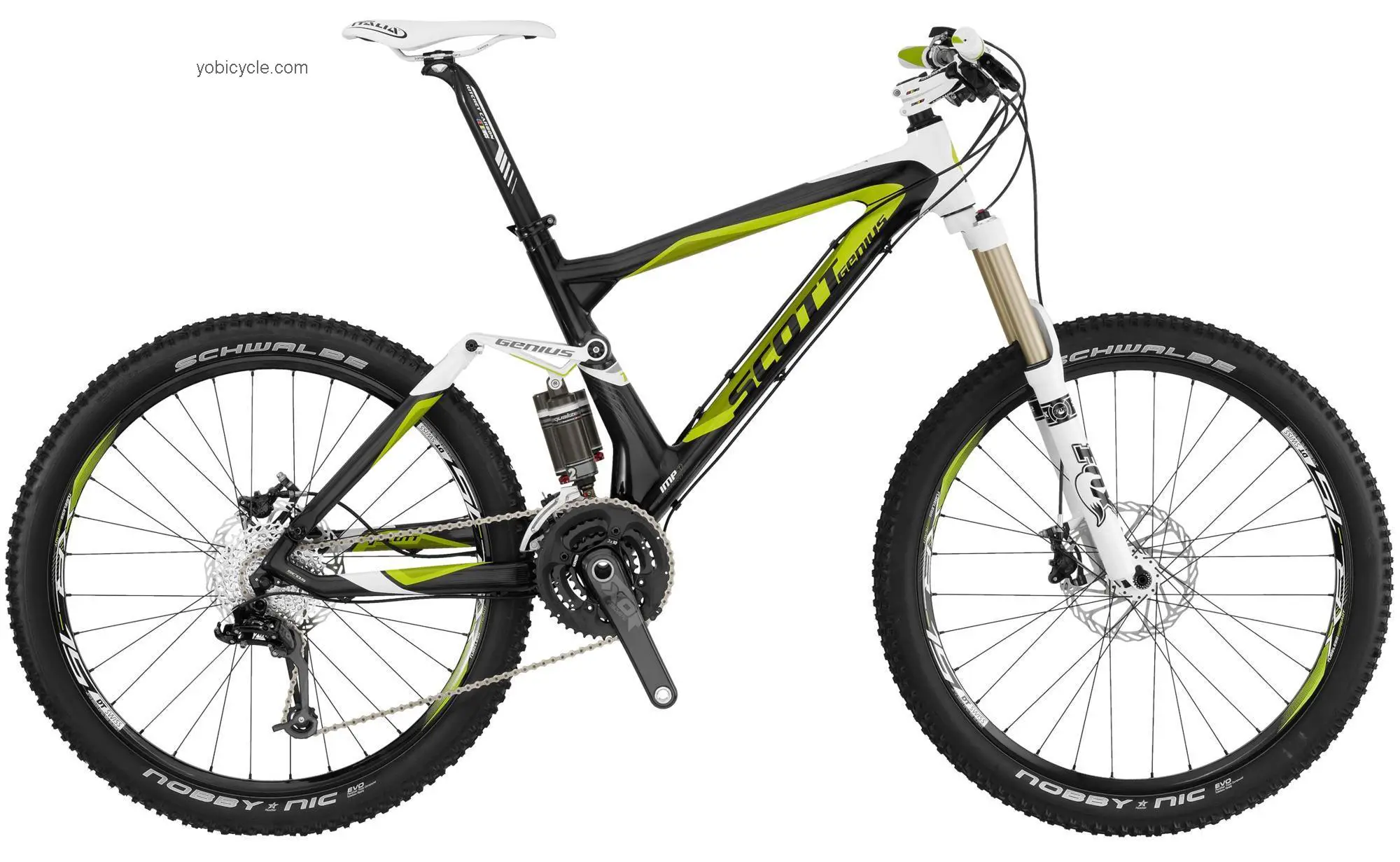 Scott  Genius 10 Technical data and specifications