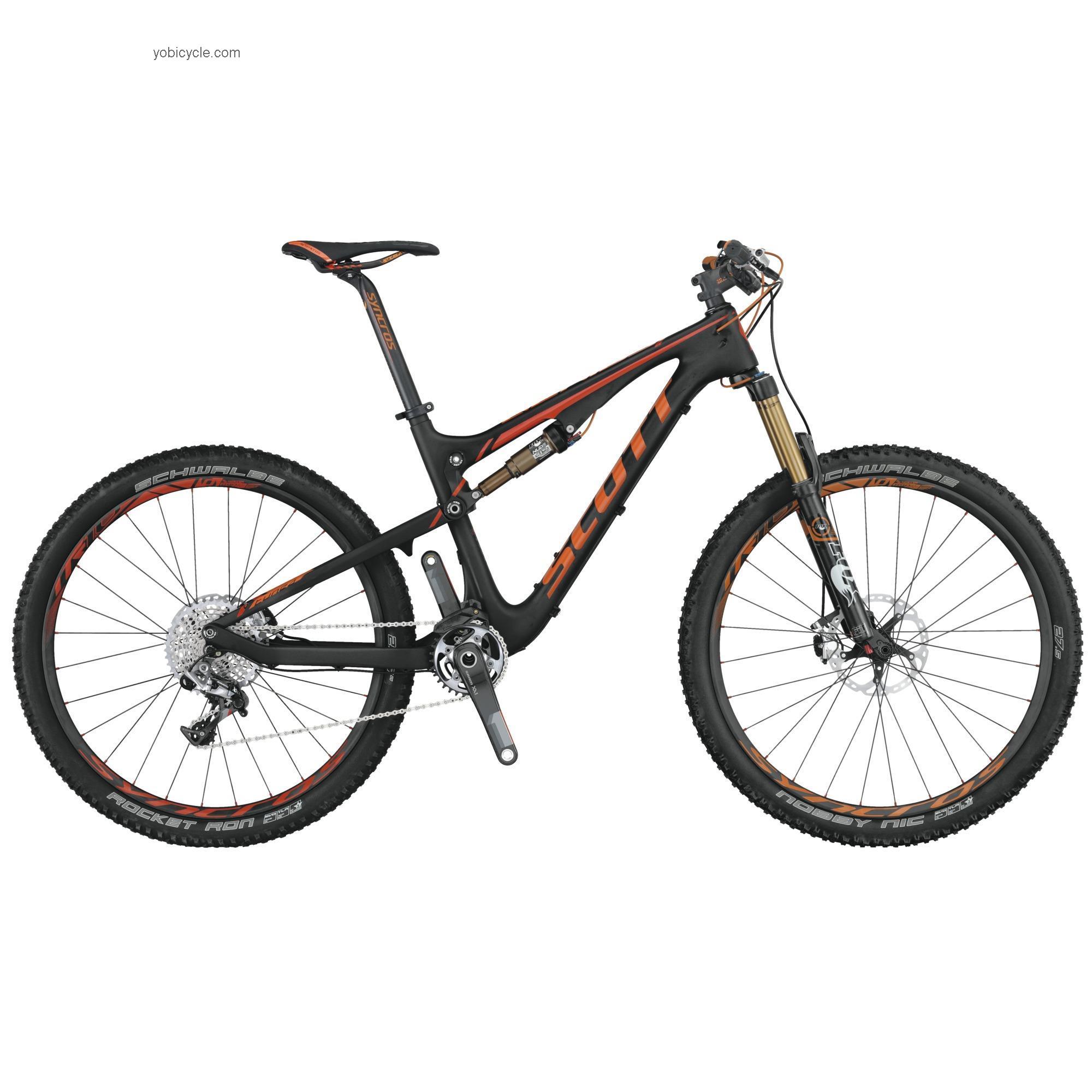 Scott Genius 700 Tuned 2014 comparison online with competitors