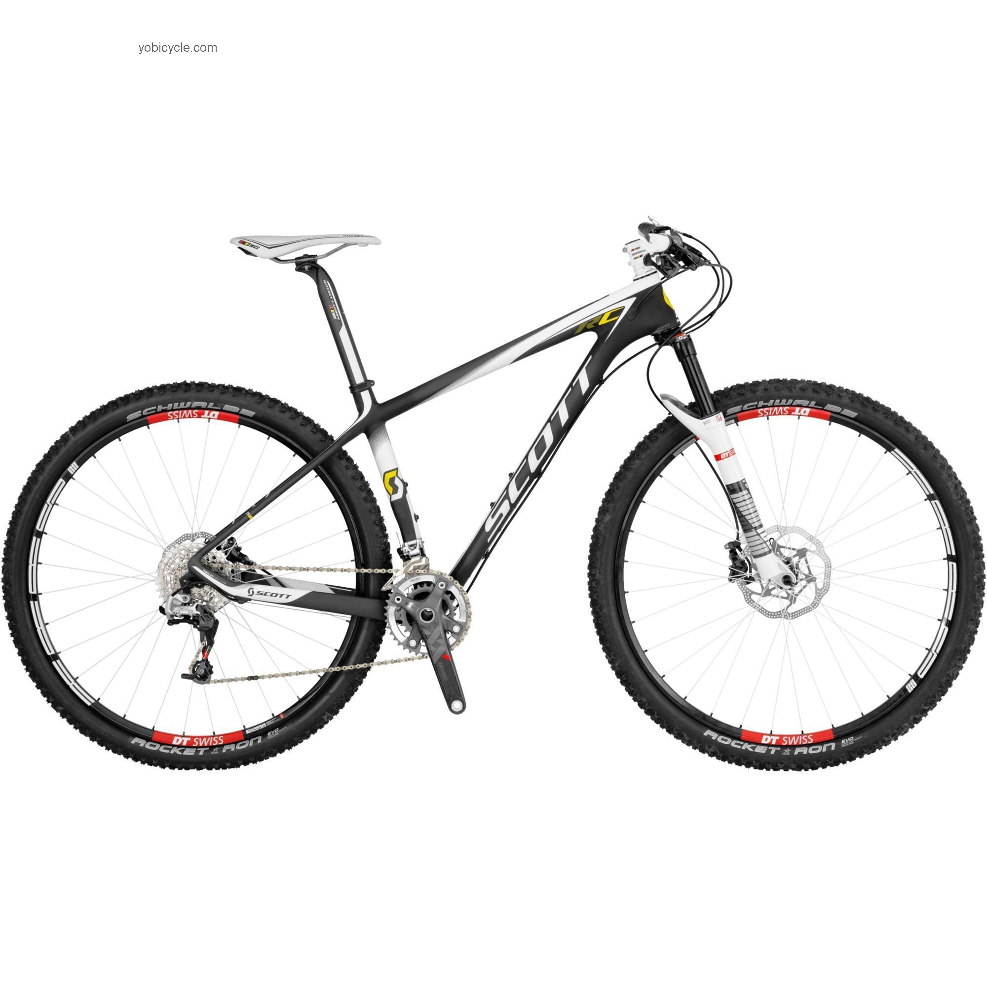 Scott  Scale 29 RC Technical data and specifications