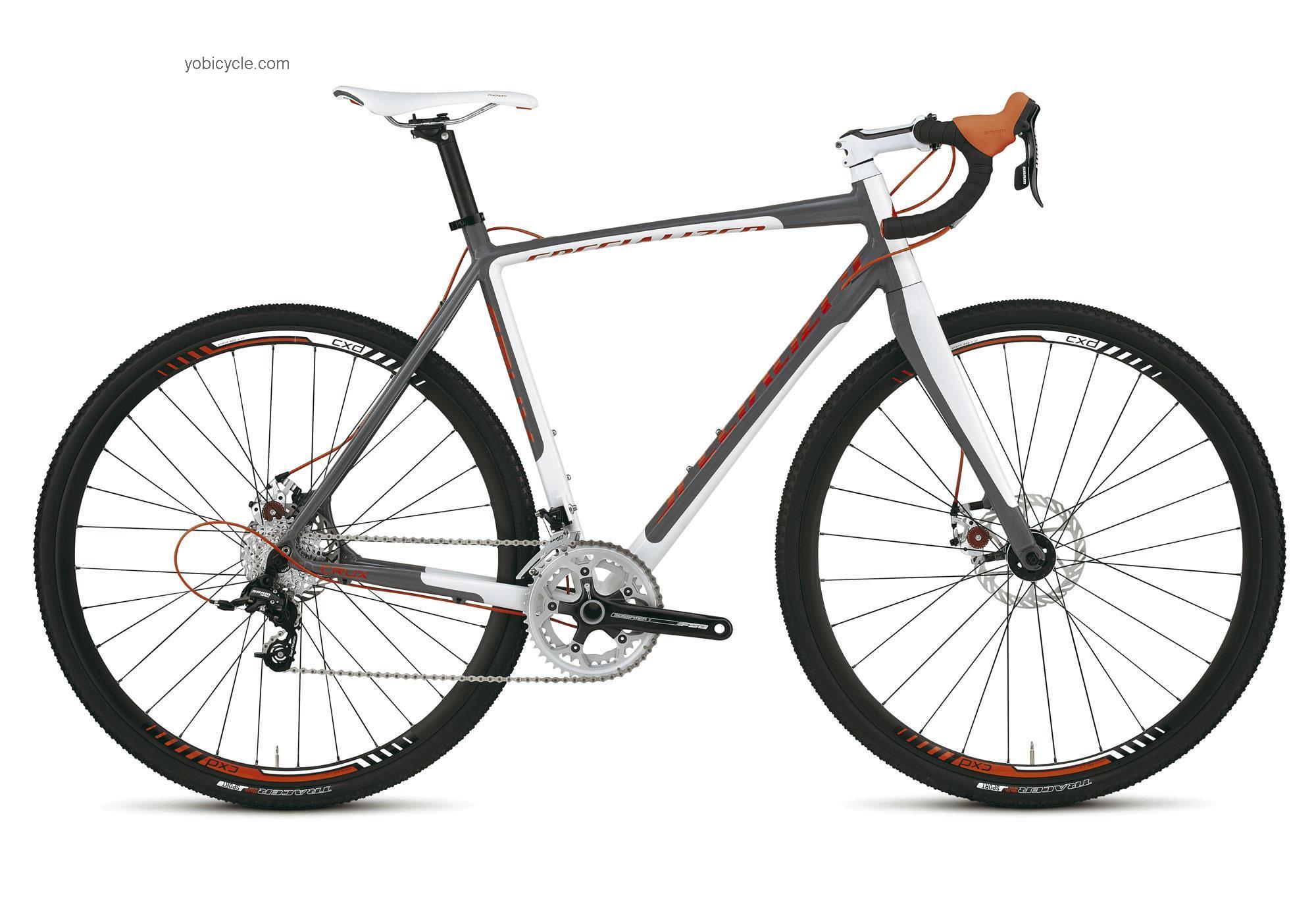 Specialized  Crux Comp Disc Apex Technical data and specifications