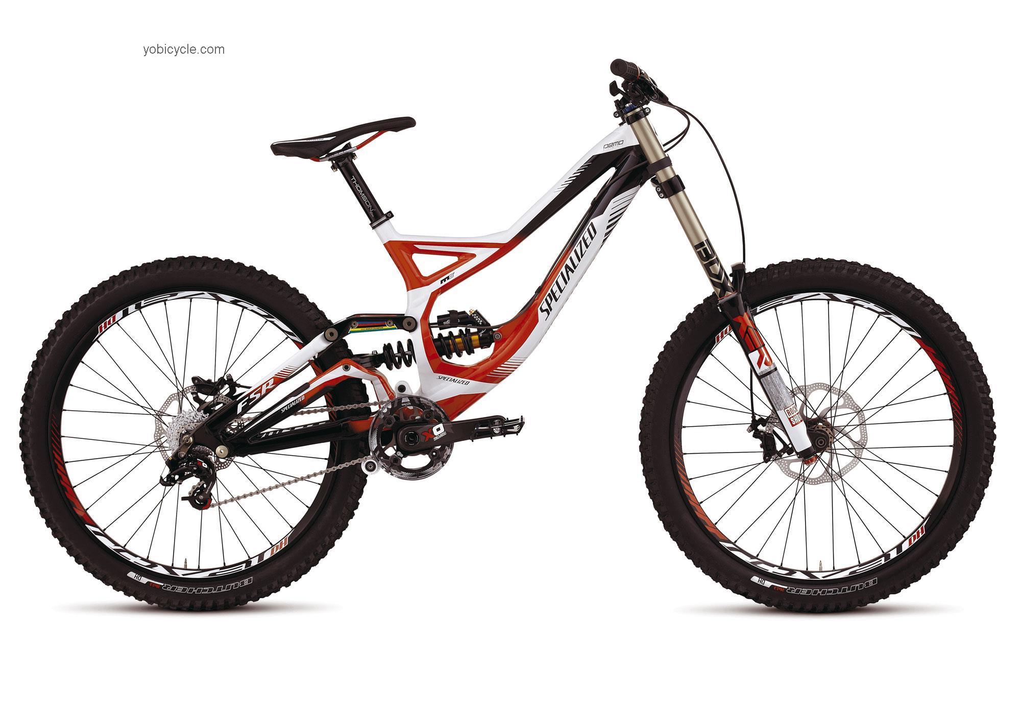 Specialized Demo 8 FSR II 2012 comparison online with competitors