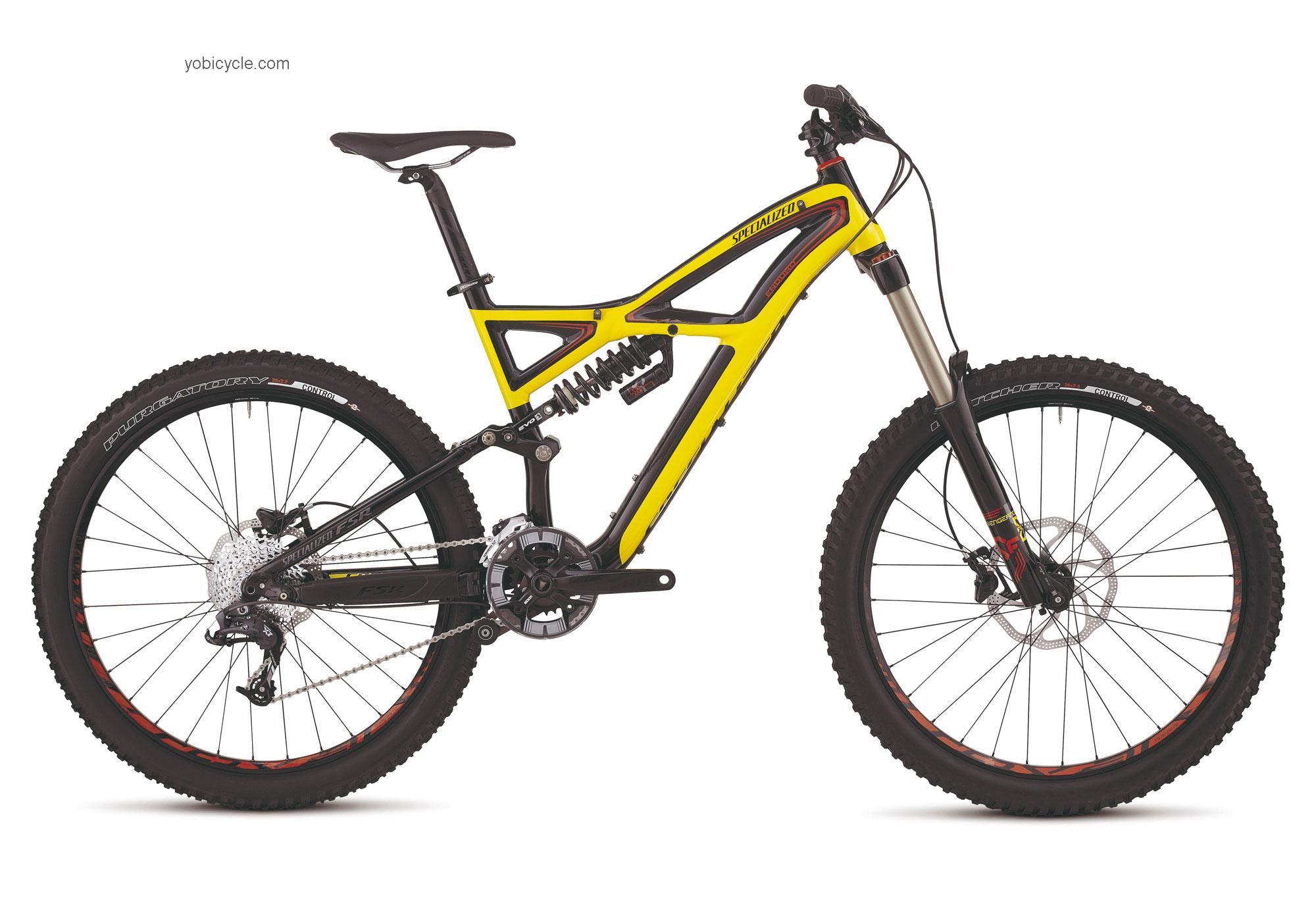 Specialized Enduro FSR Evo competitors and comparison tool online specs and performance
