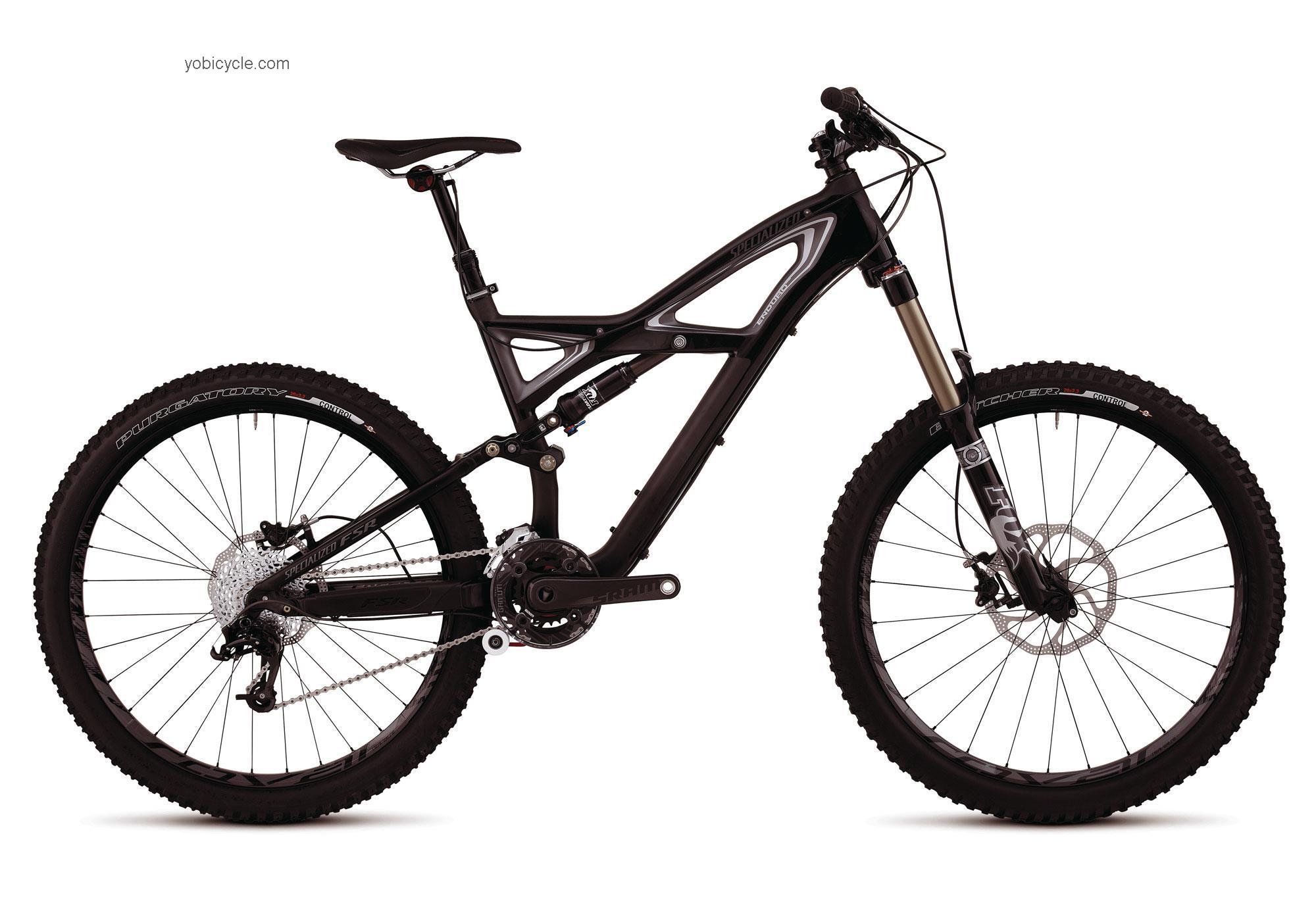 Specialized Enduro FSR Expert Carbon competitors and comparison tool online specs and performance