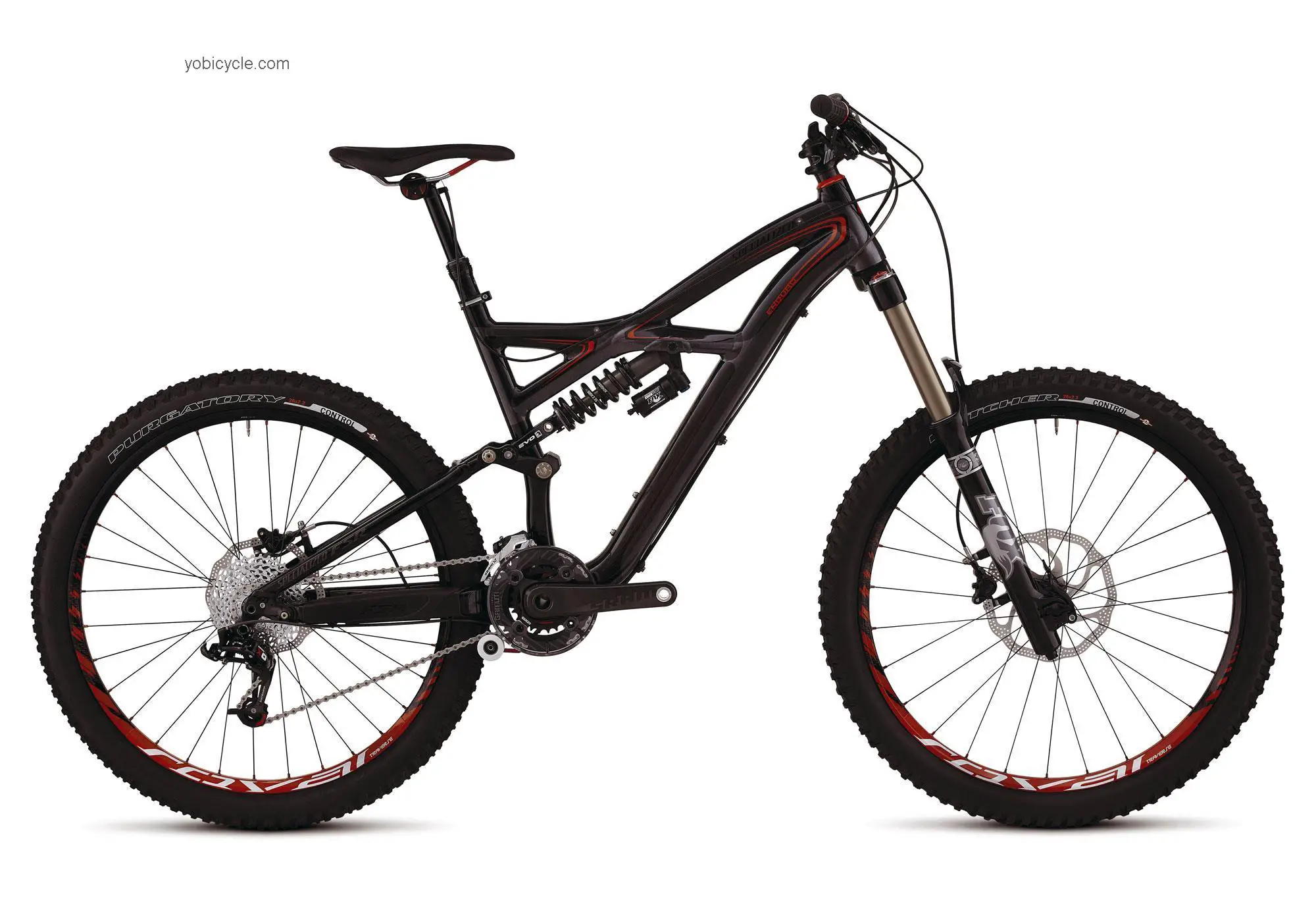 Specialized Enduro FSR Expert Evo 2012 comparison online with competitors