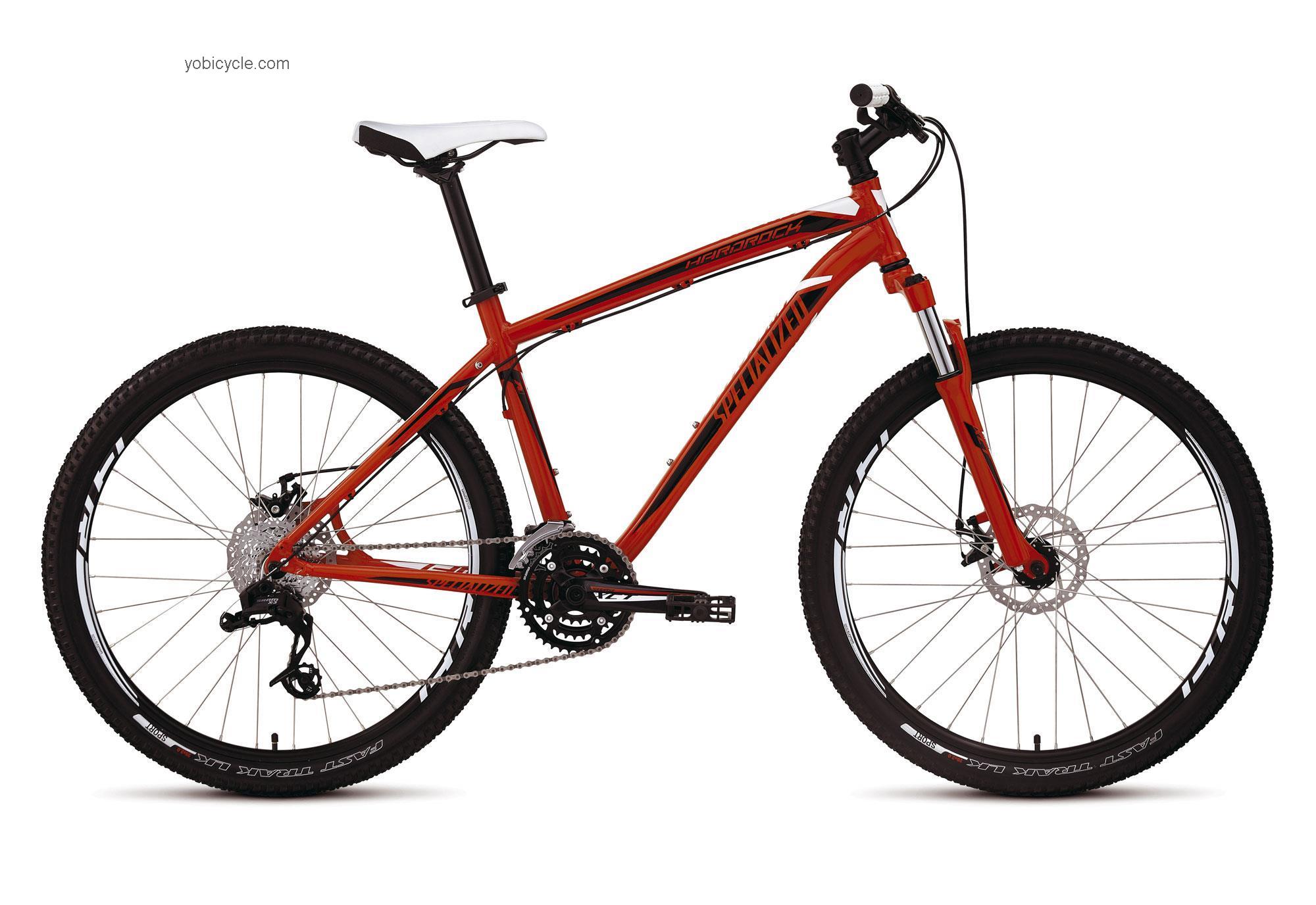 Specialized  Hardrock Disc Technical data and specifications
