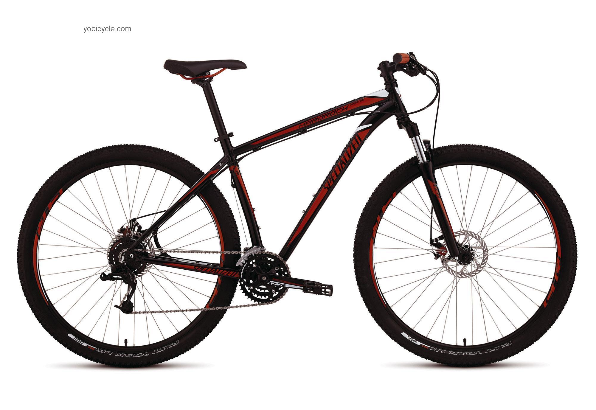 Specialized Hardrock Sport Disc 29 2012 comparison online with competitors