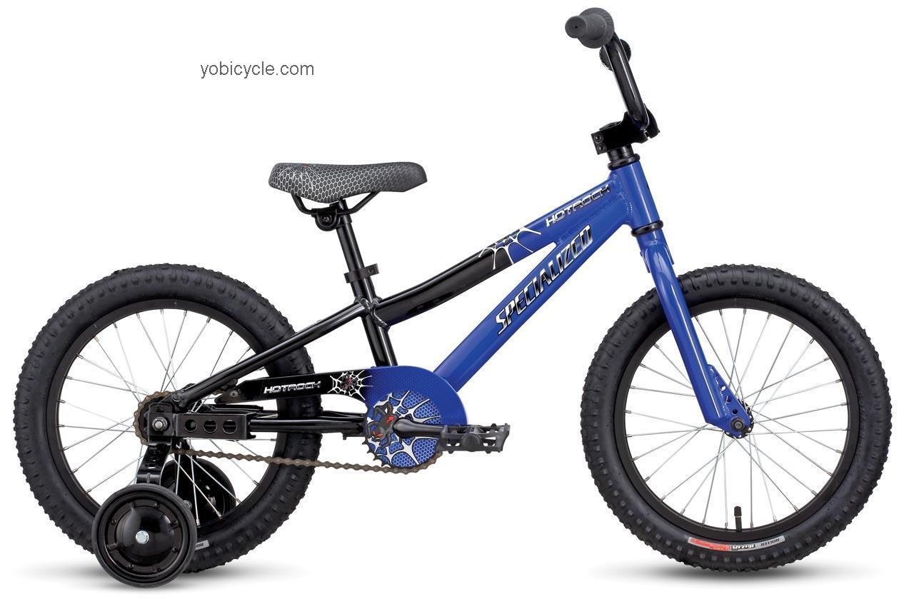 Specialized  Hotrock 16 Boys Technical data and specifications