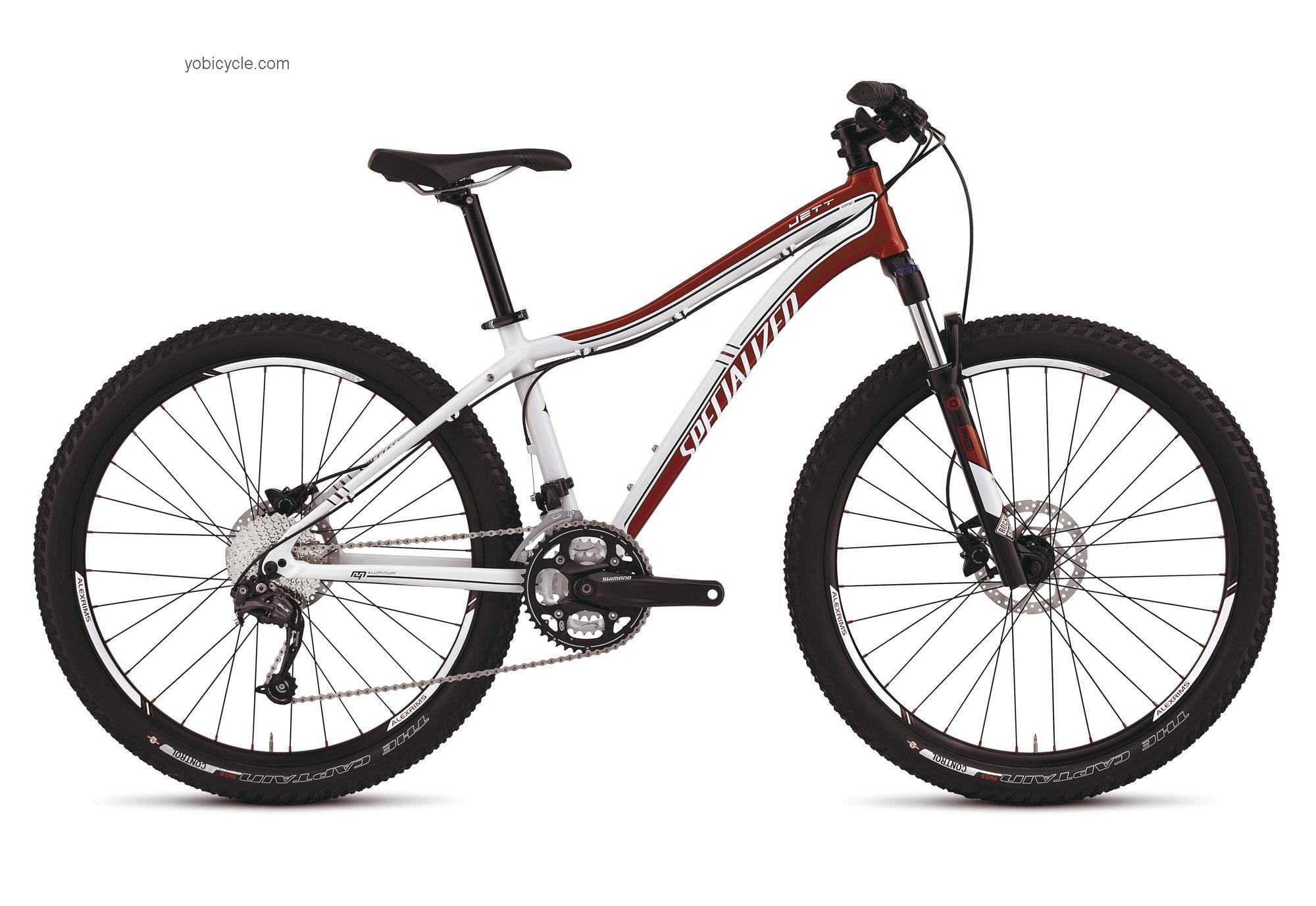 Specialized  Jett Comp Technical data and specifications