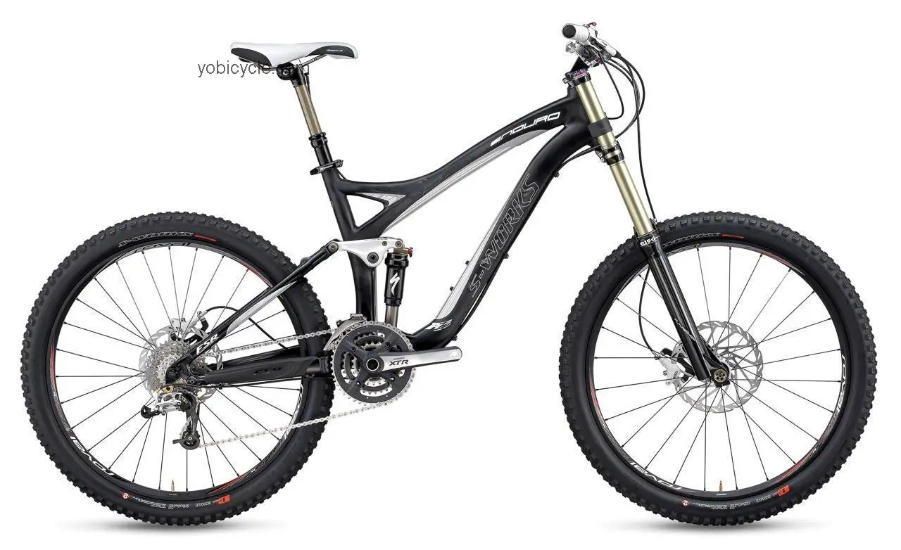 Specialized S-Works Enduro Carbon 2009 comparison online with competitors