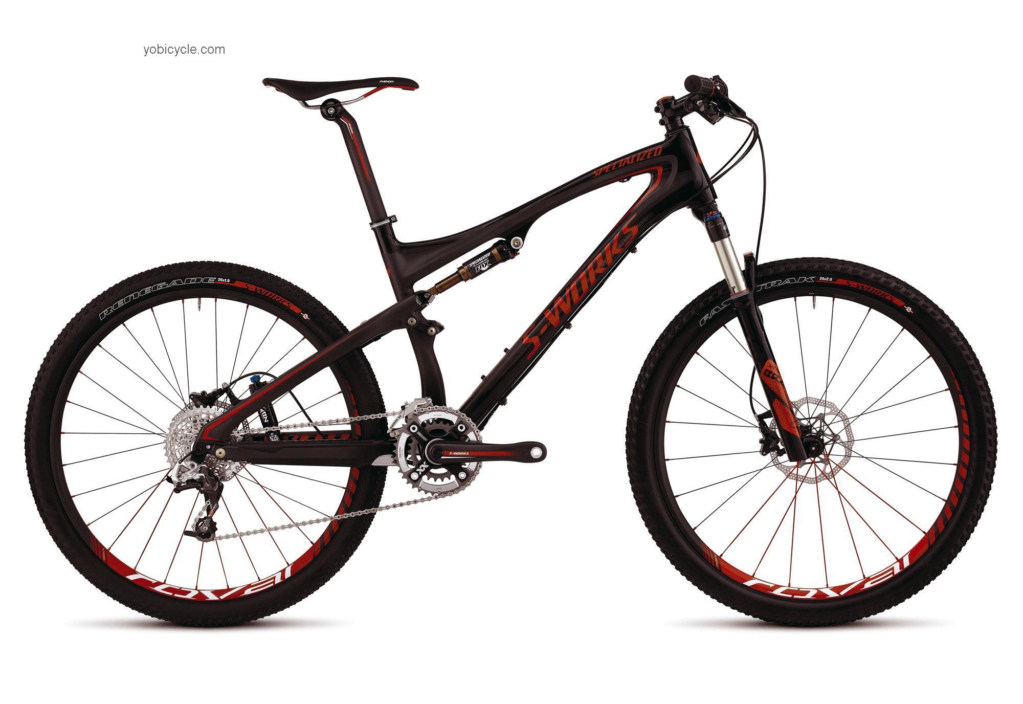 Specialized S-Works Epic FSR Carbon 2012 comparison online with competitors