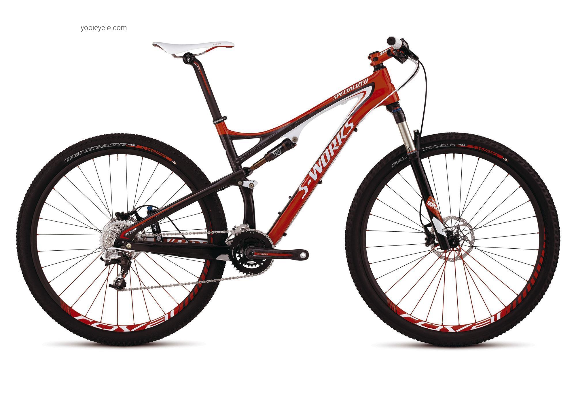 Specialized S-Works Epic FSR Carbon 29 SRAM 2012 comparison online with competitors
