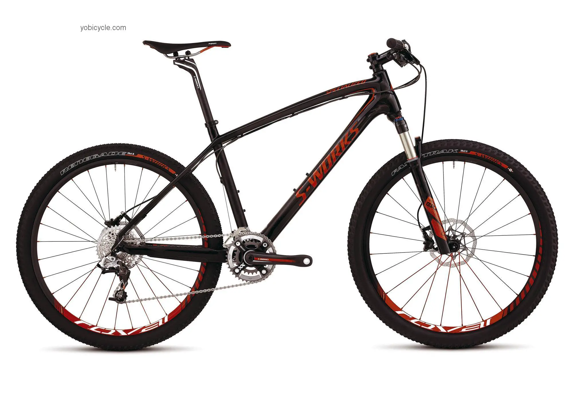 Specialized S-Works Stumpjumper HT Carbon 2012 comparison online with competitors