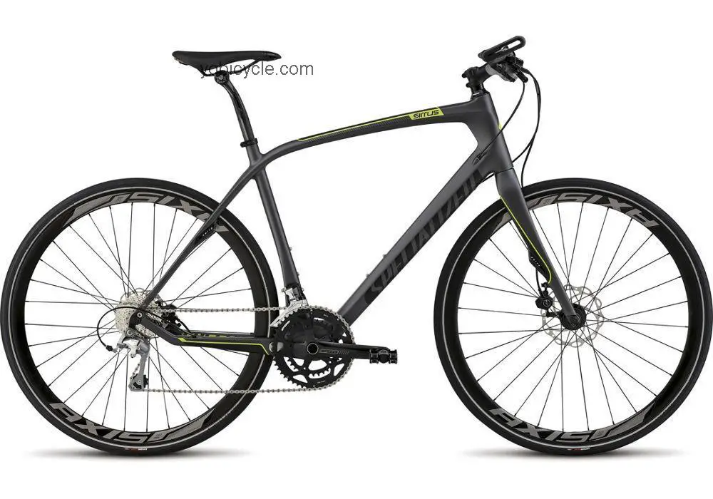 Specialized  SIRRUS COMP CARBON DISC Technical data and specifications