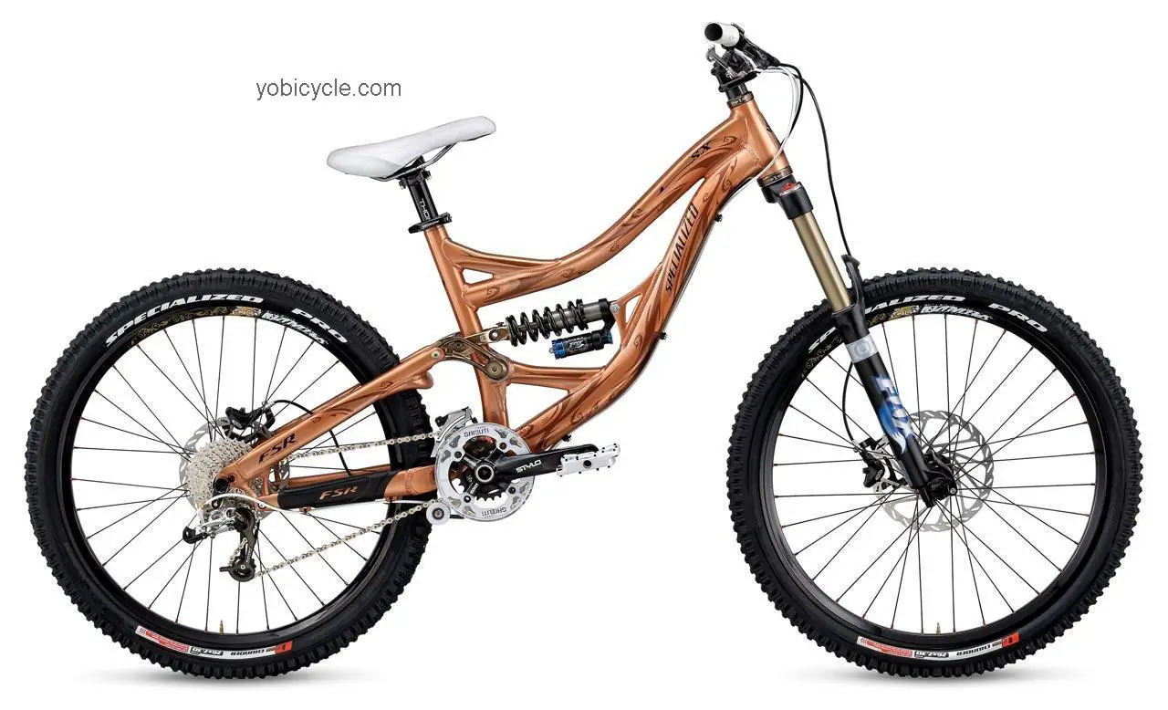 Specialized SX Trail II 2009 comparison online with competitors