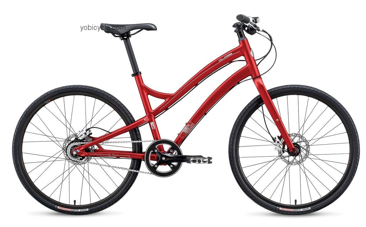 Specialized  San Francisco 3 Womens Technical data and specifications