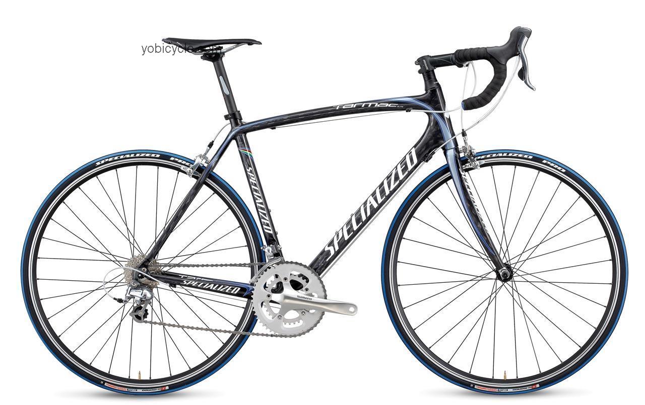 Specialized Tarmac Elite C2 2009 comparison online with competitors