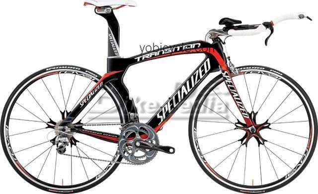 Specialized Transition Pro 2008 comparison online with competitors