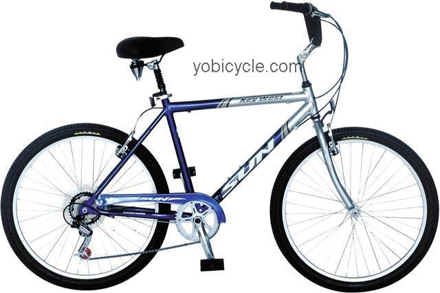 Sun Bicycles  Key West Aluminum Technical data and specifications