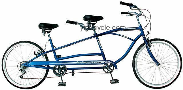 Sun Bicycles  Tandem Technical data and specifications