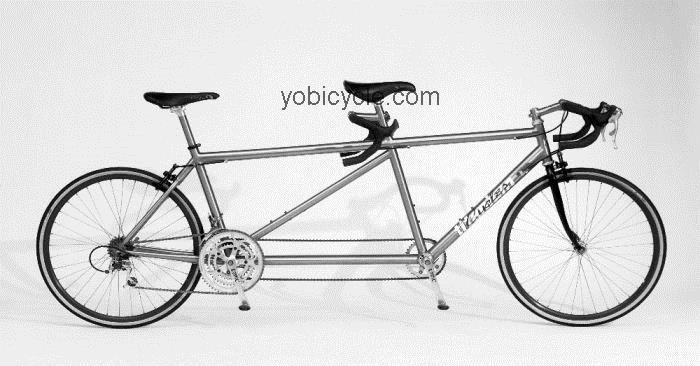 Ti Cycles Custom Tandem Ti competitors and comparison tool online specs and performance