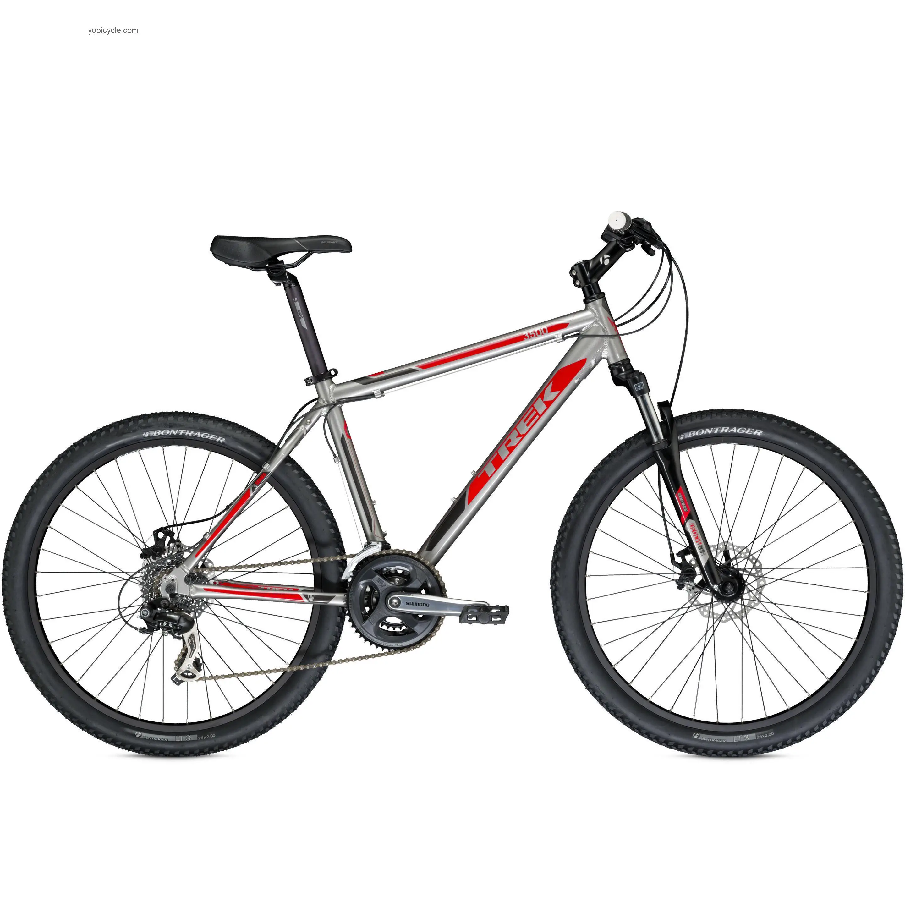 Trek  3500 Disc Technical data and specifications