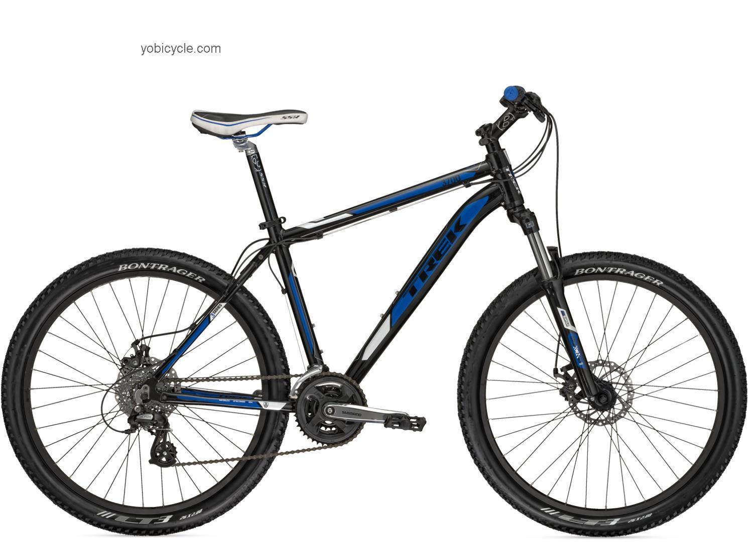 Trek  3700 Disc Technical data and specifications