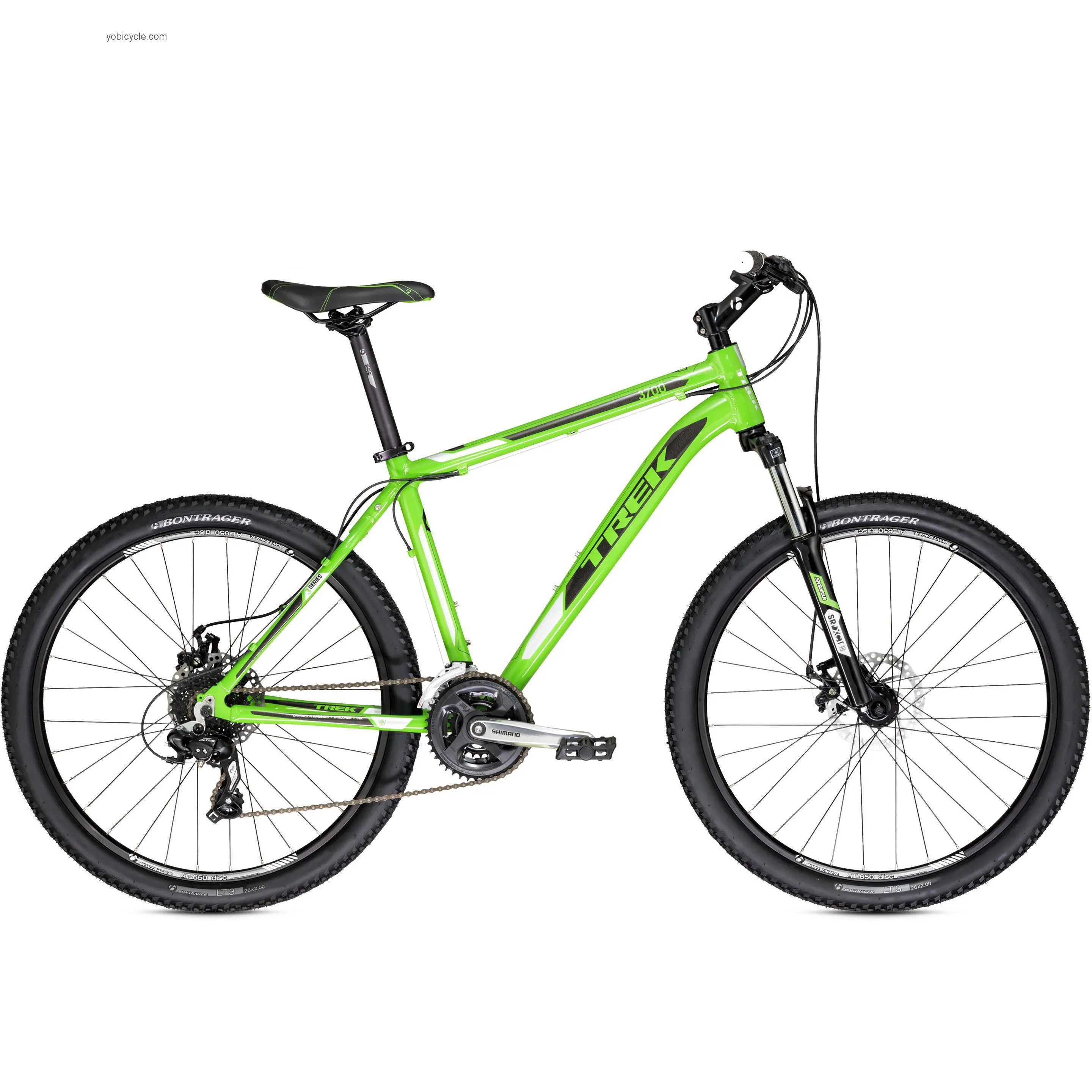 Trek  3700 Disc Technical data and specifications
