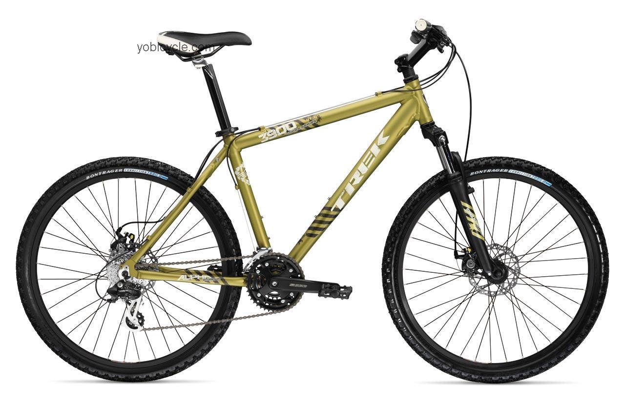 Trek  3900 Disc Technical data and specifications