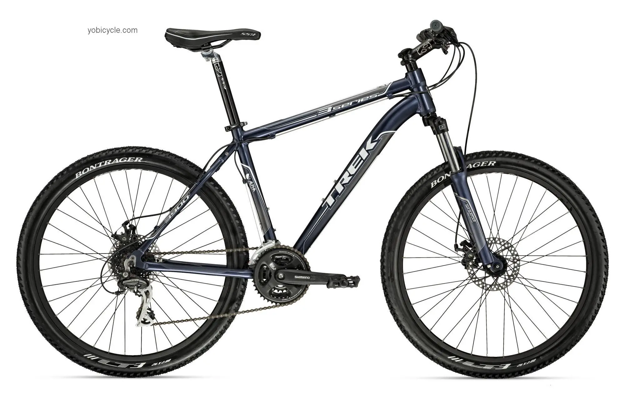 Trek  3900 Disc Technical data and specifications
