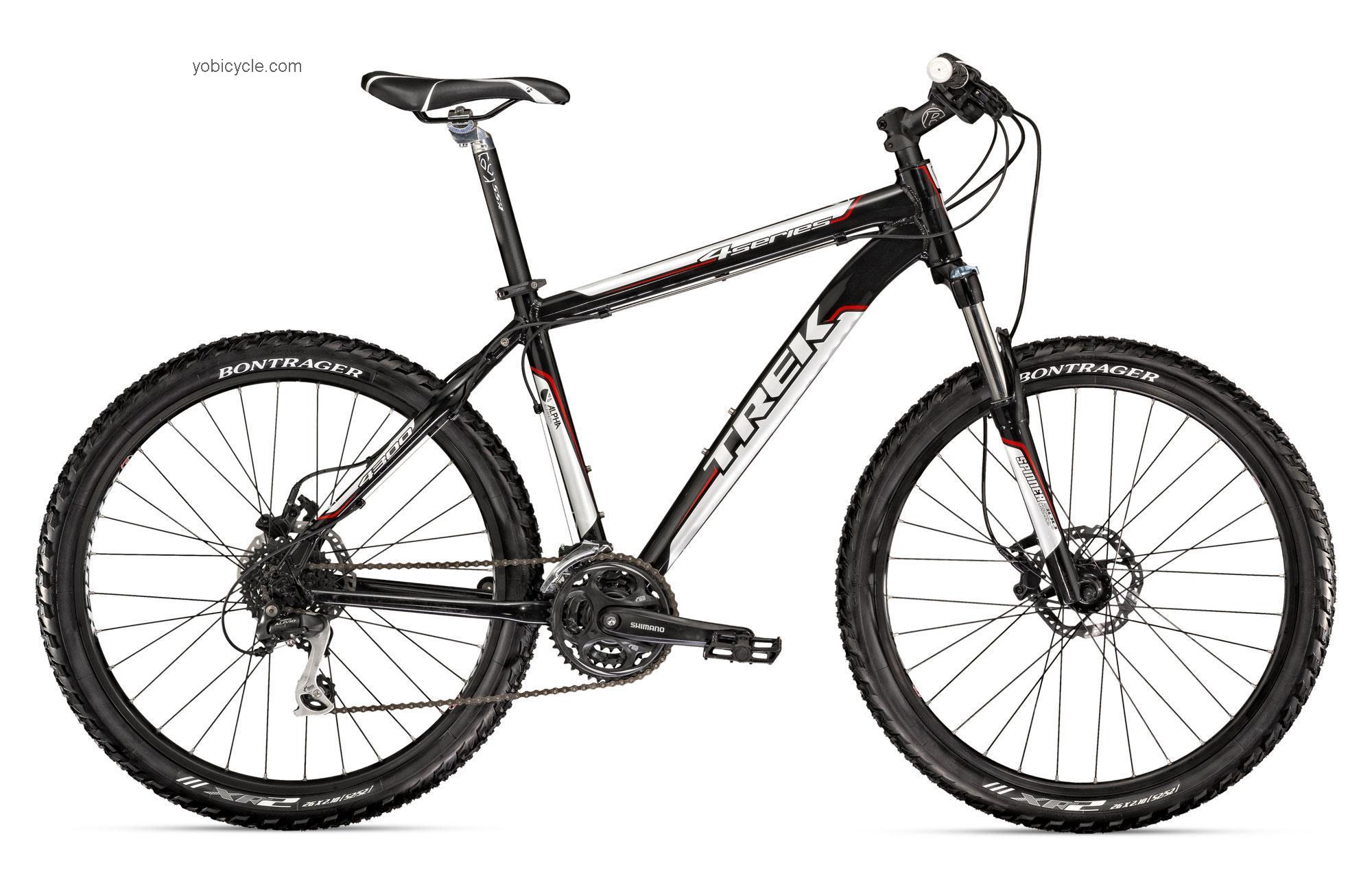 Trek 4300 2011 comparison online with competitors