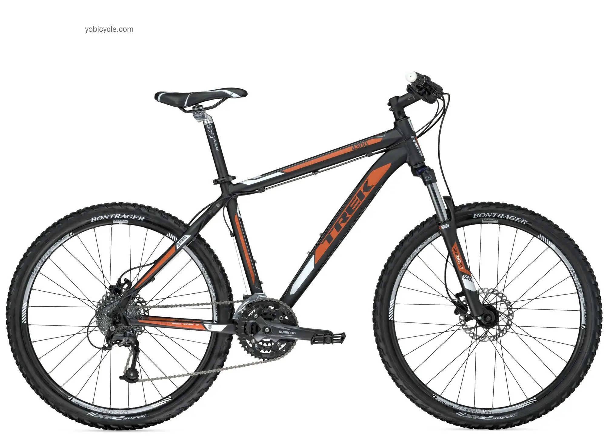 Trek  4300 Disc Technical data and specifications