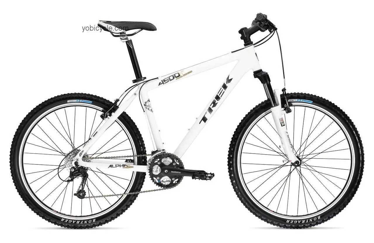 Trek 4500 competitors and comparison tool online specs and performance