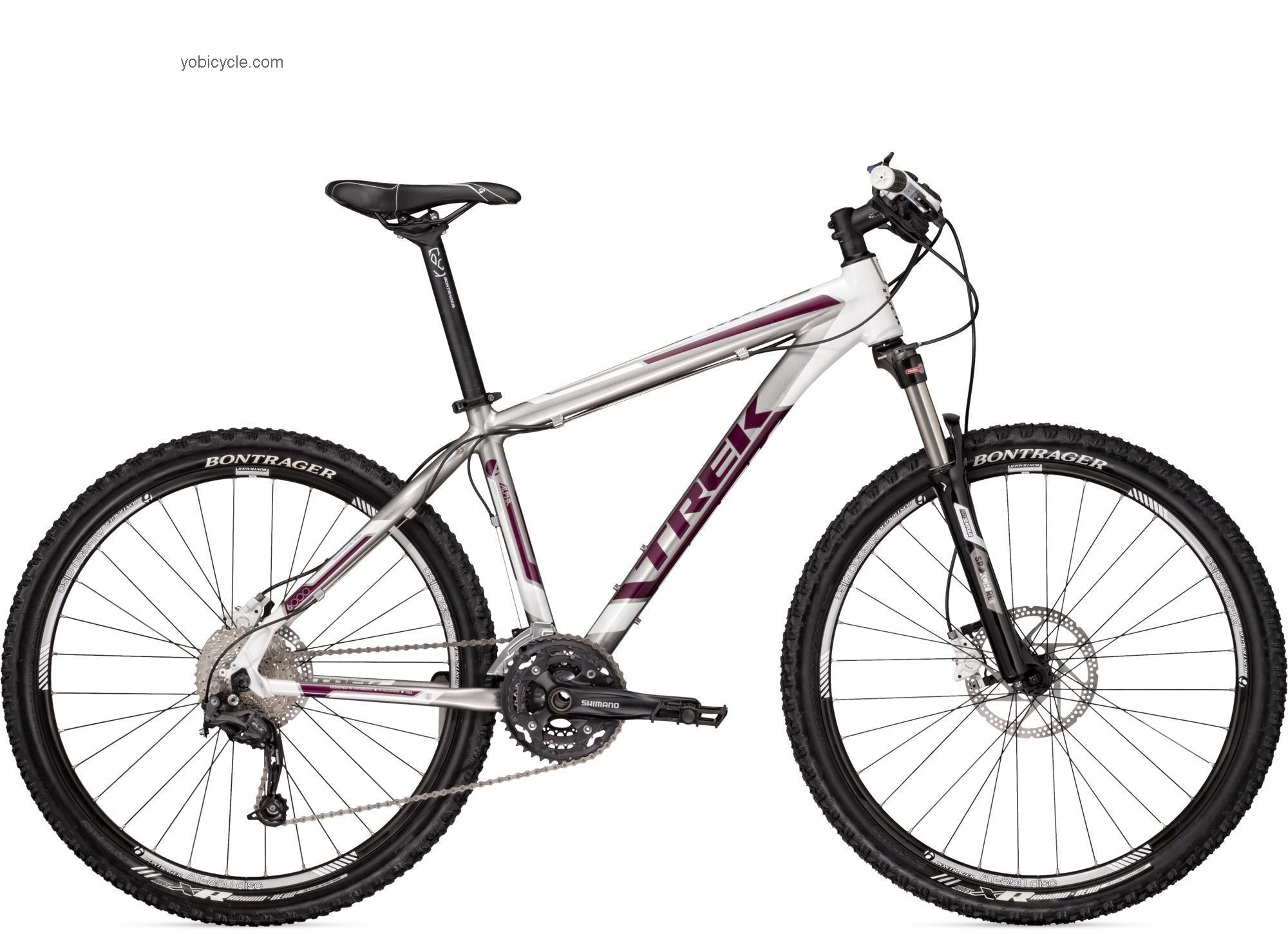 Trek  6000 WSD Disc Technical data and specifications